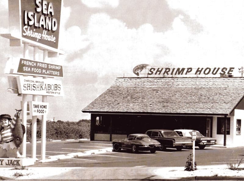 original Sea Island Shrimp House Rector location
