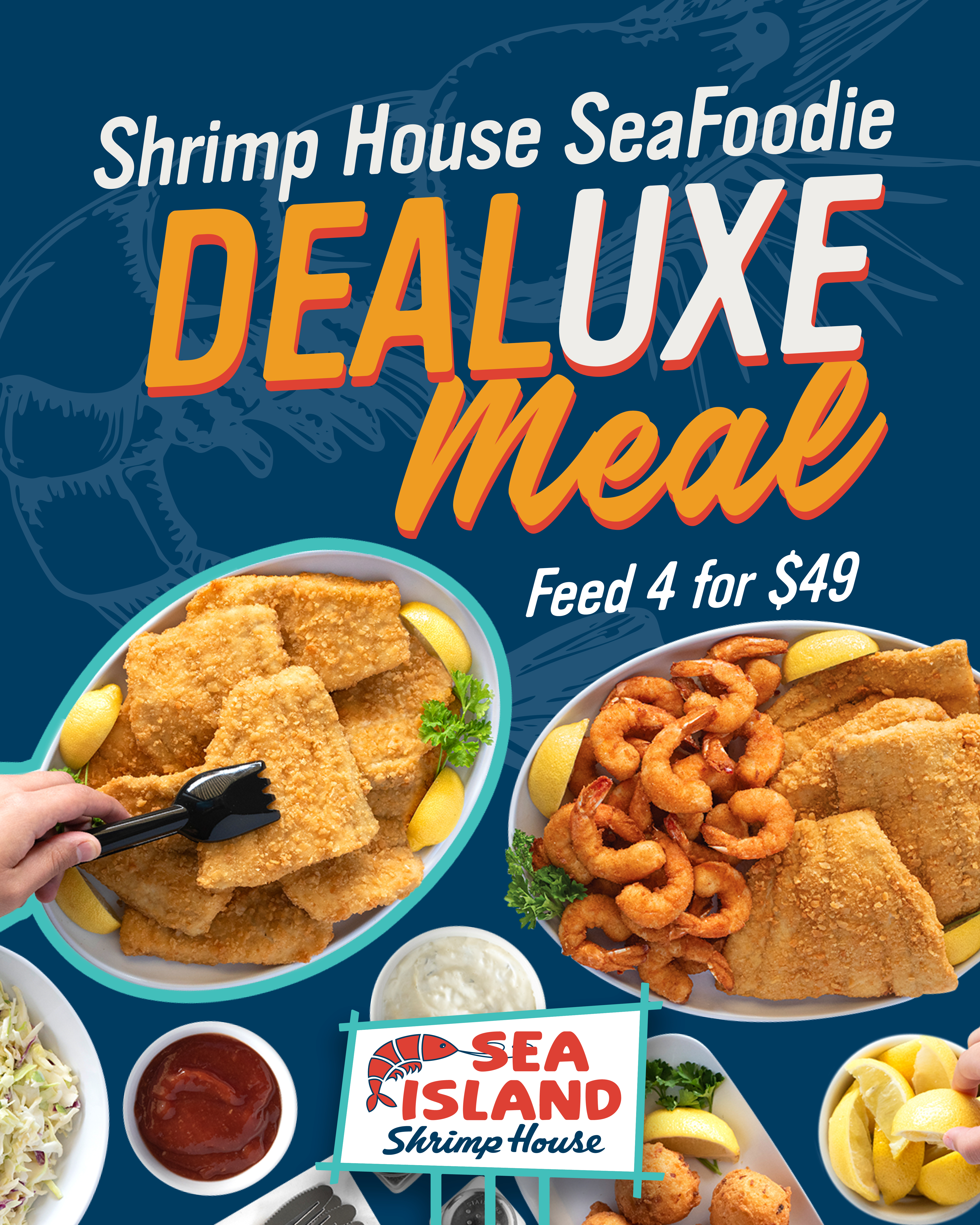 4 for $49 Family Meals
