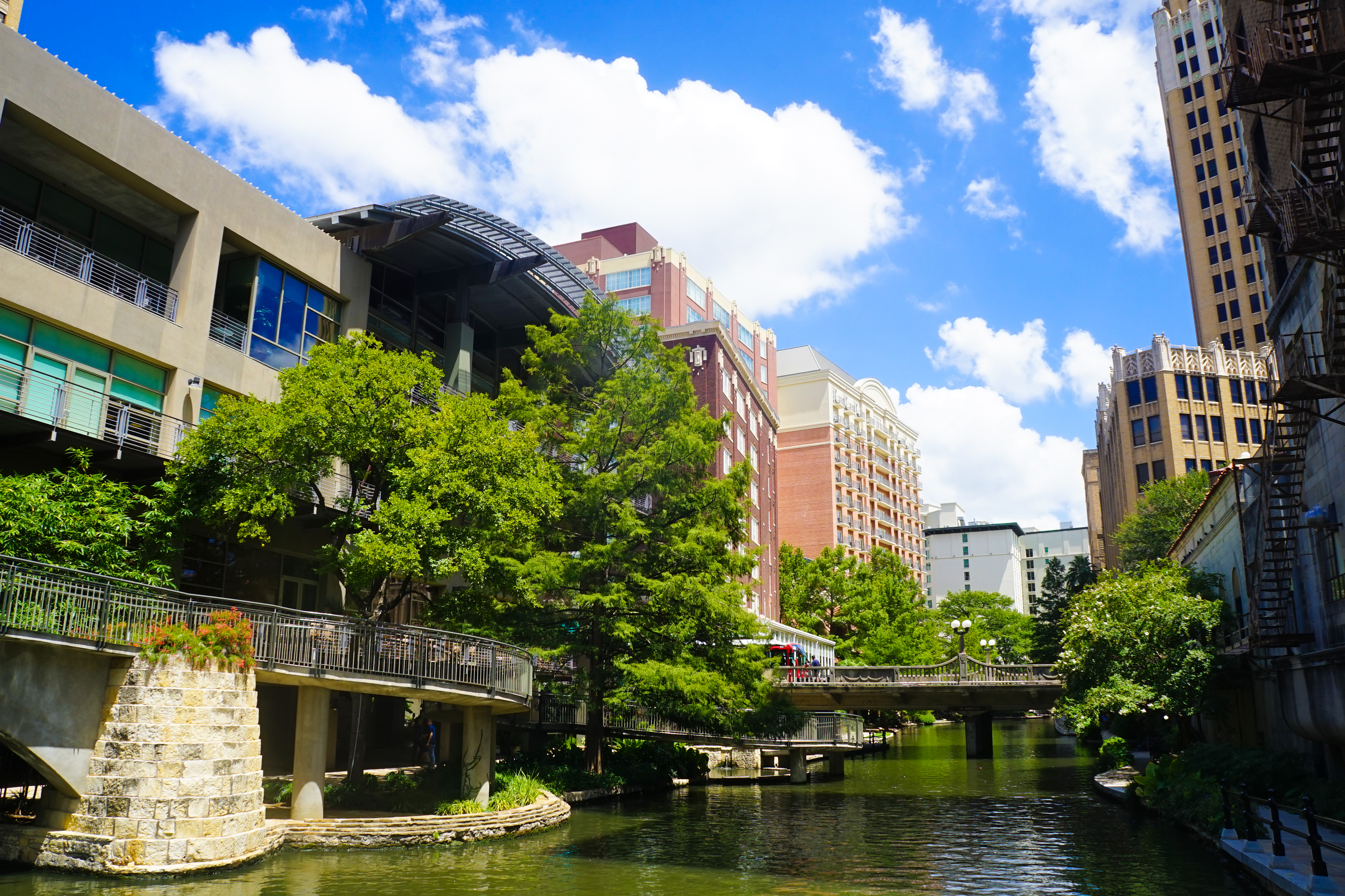 San Antonio river walk in Texas